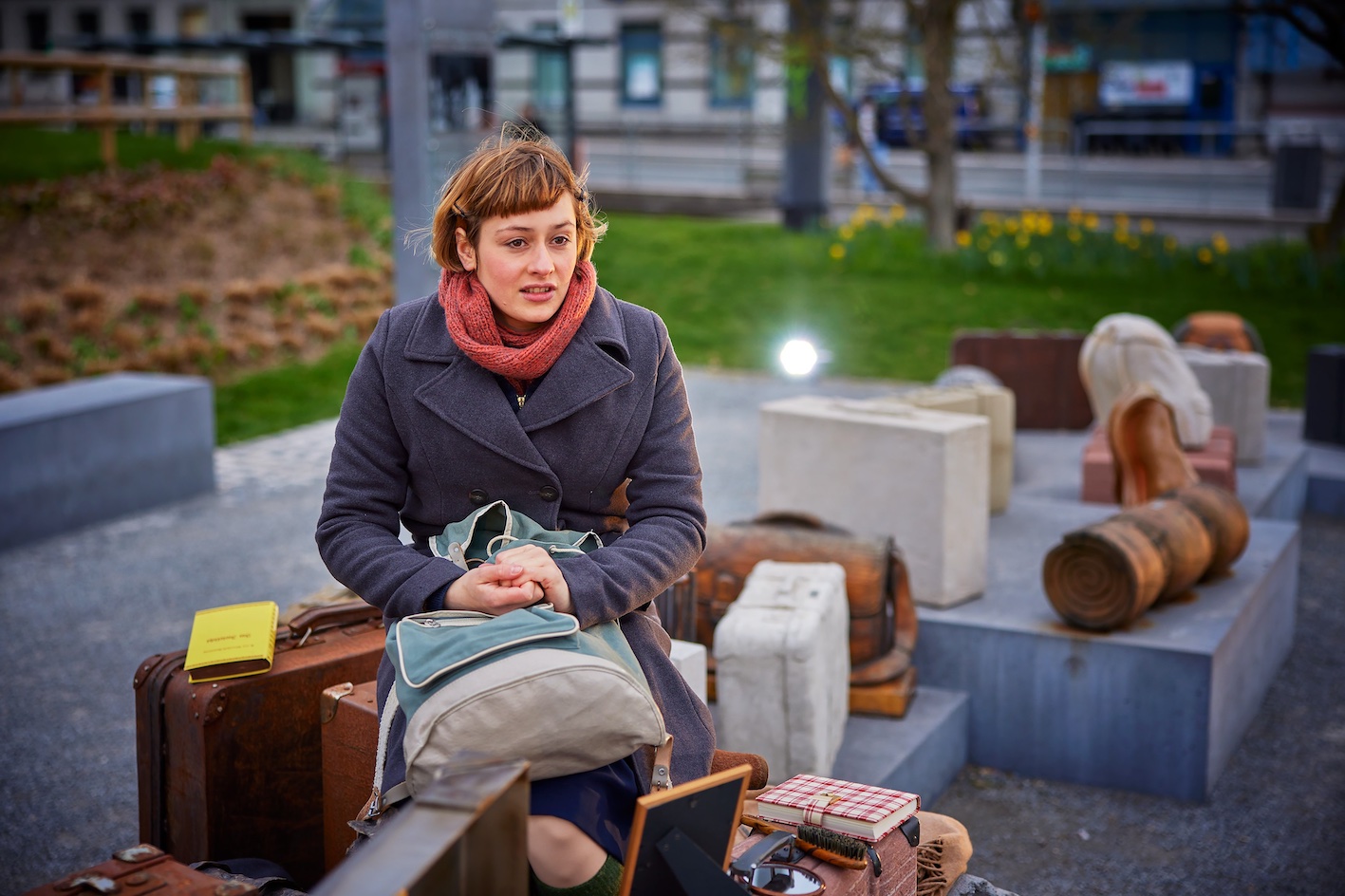 Szenische Präsentation am DenkOrt Deportationen