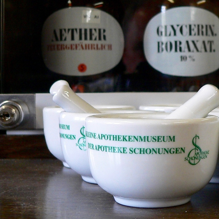 Mörser im Apothekenmuseum