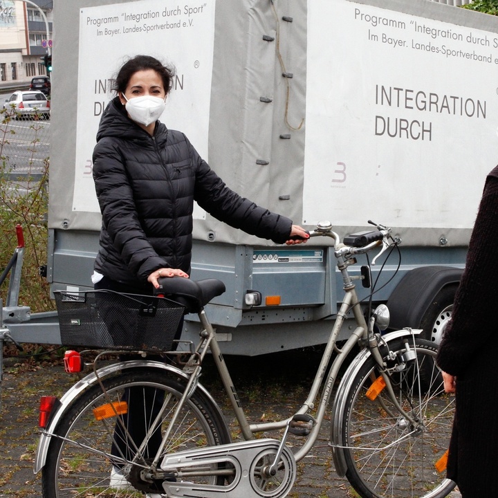 Leiterin Fahrradkurs